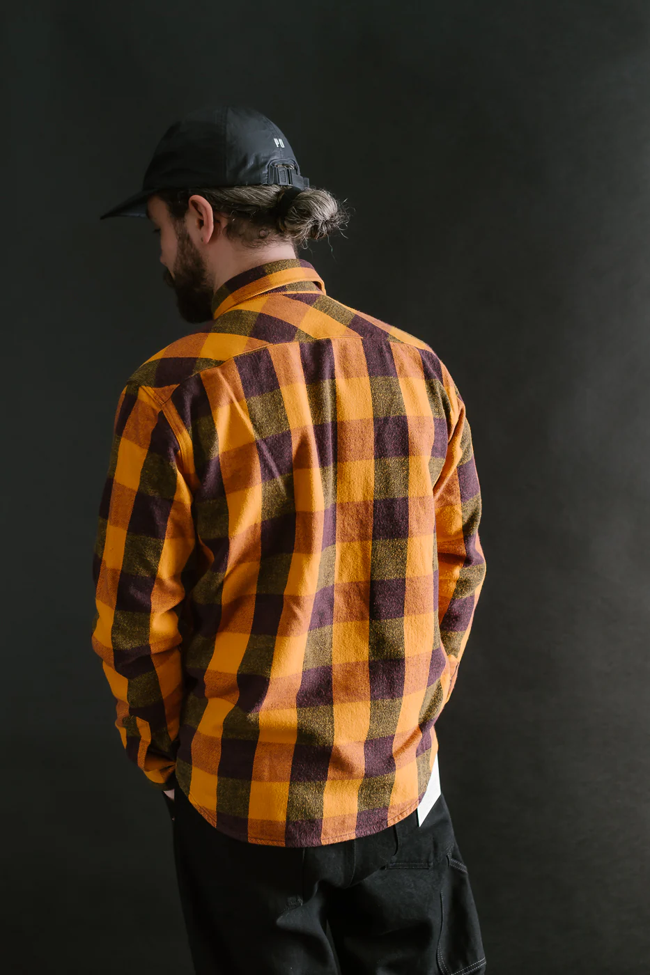 Norris Buffalo Plaid - Orange, Vine, Black - Image 15