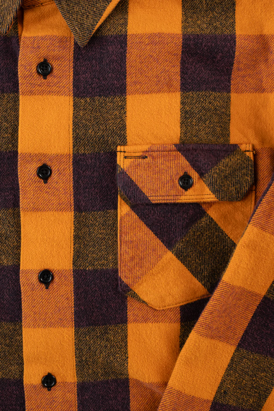 Norris Buffalo Plaid - Orange, Vine, Black - Image 3