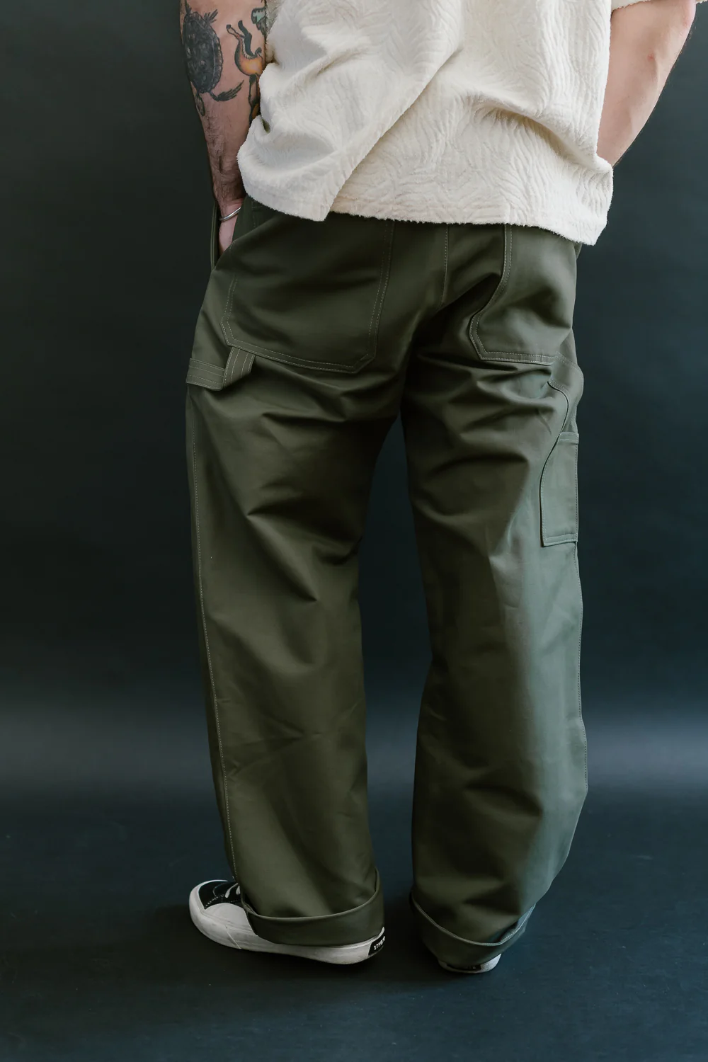 Oakland Chino Nebraska Cotton - Dusty Green - Image 15