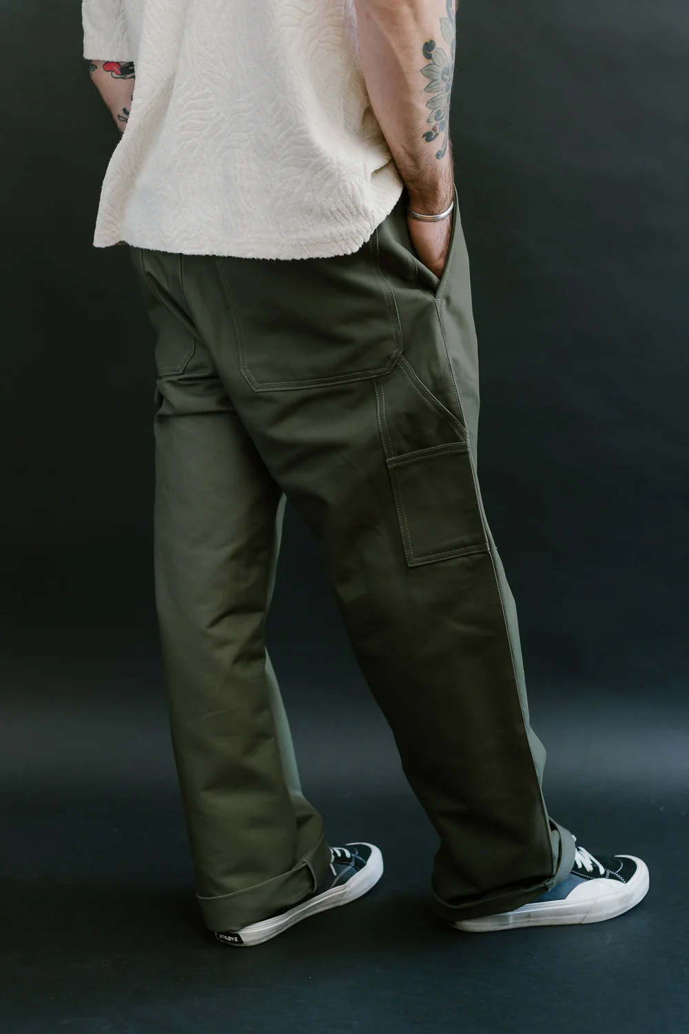 Oakland Chino Nebraska Cotton - Dusty Green - Image 16