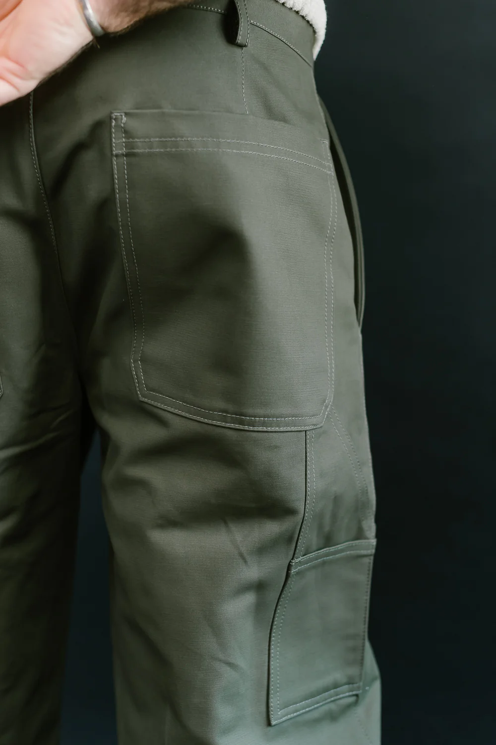 Oakland Chino Nebraska Cotton - Dusty Green - Image 19