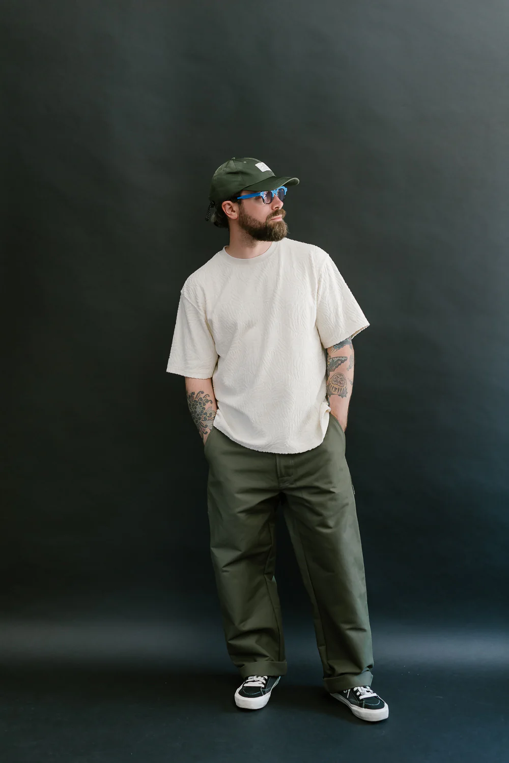 Oakland Chino Nebraska Cotton - Dusty Green - Image 7