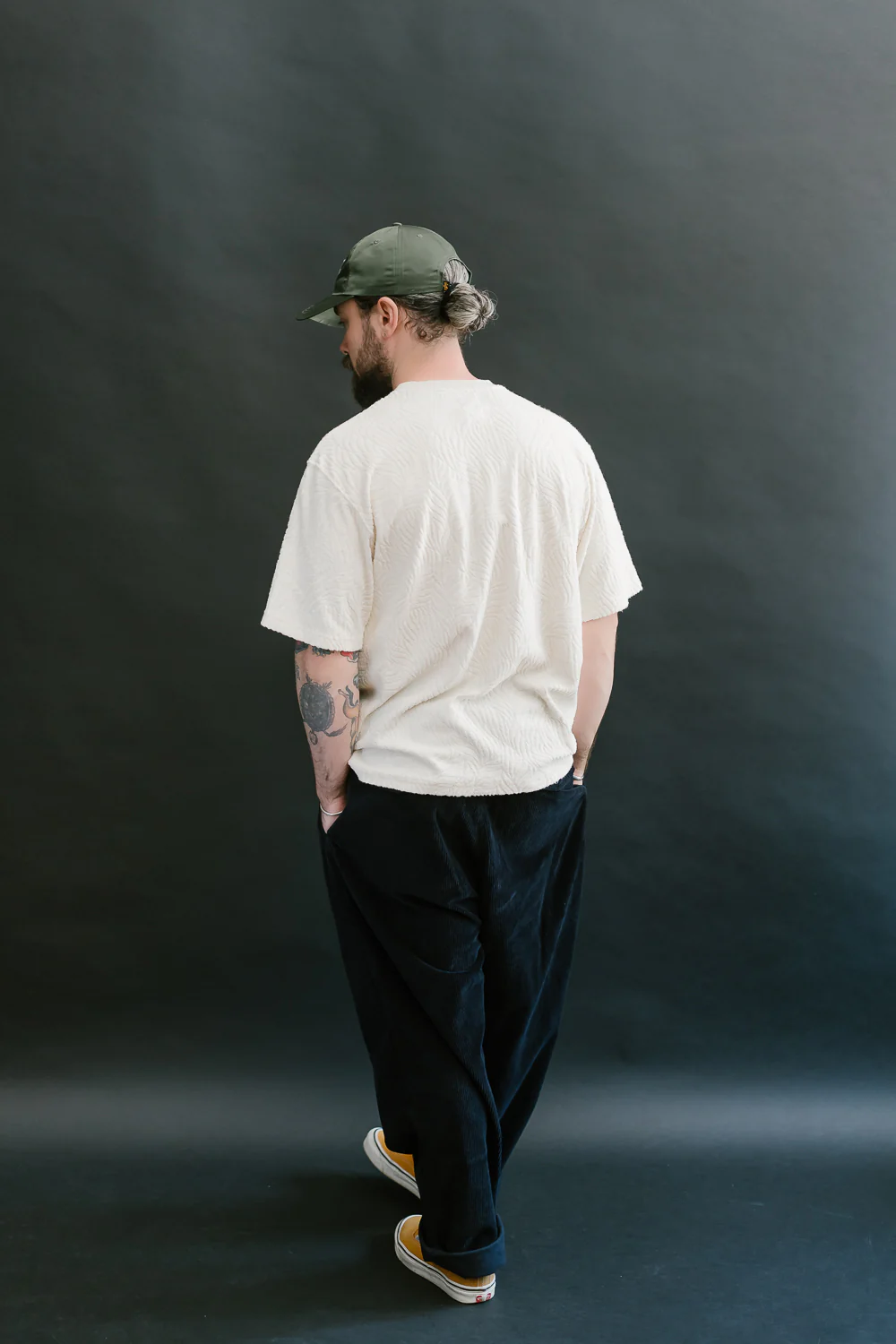 Officer Chino Corduroy - Navy - Image 10