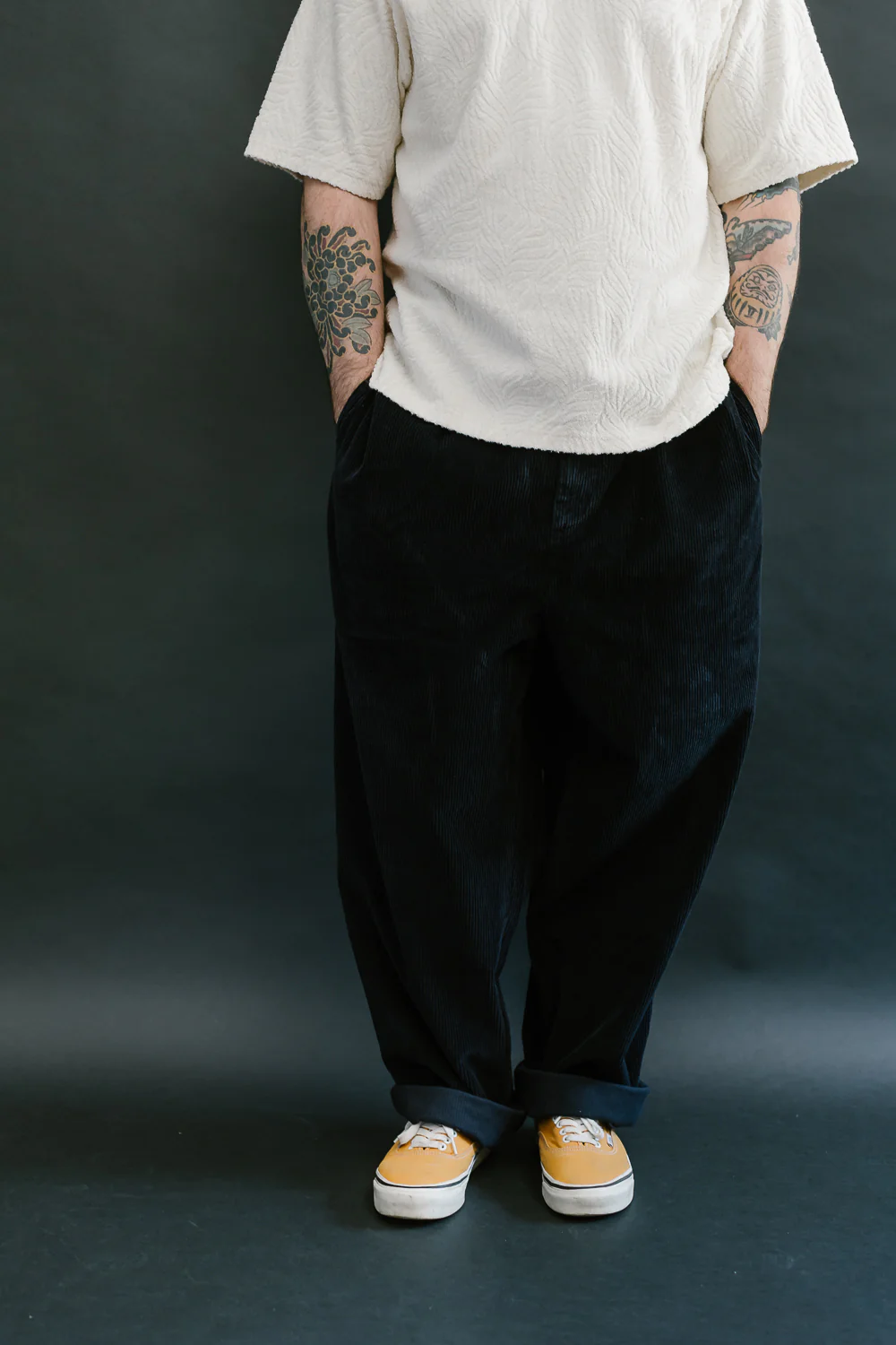 Officer Chino Corduroy - Navy - Image 11