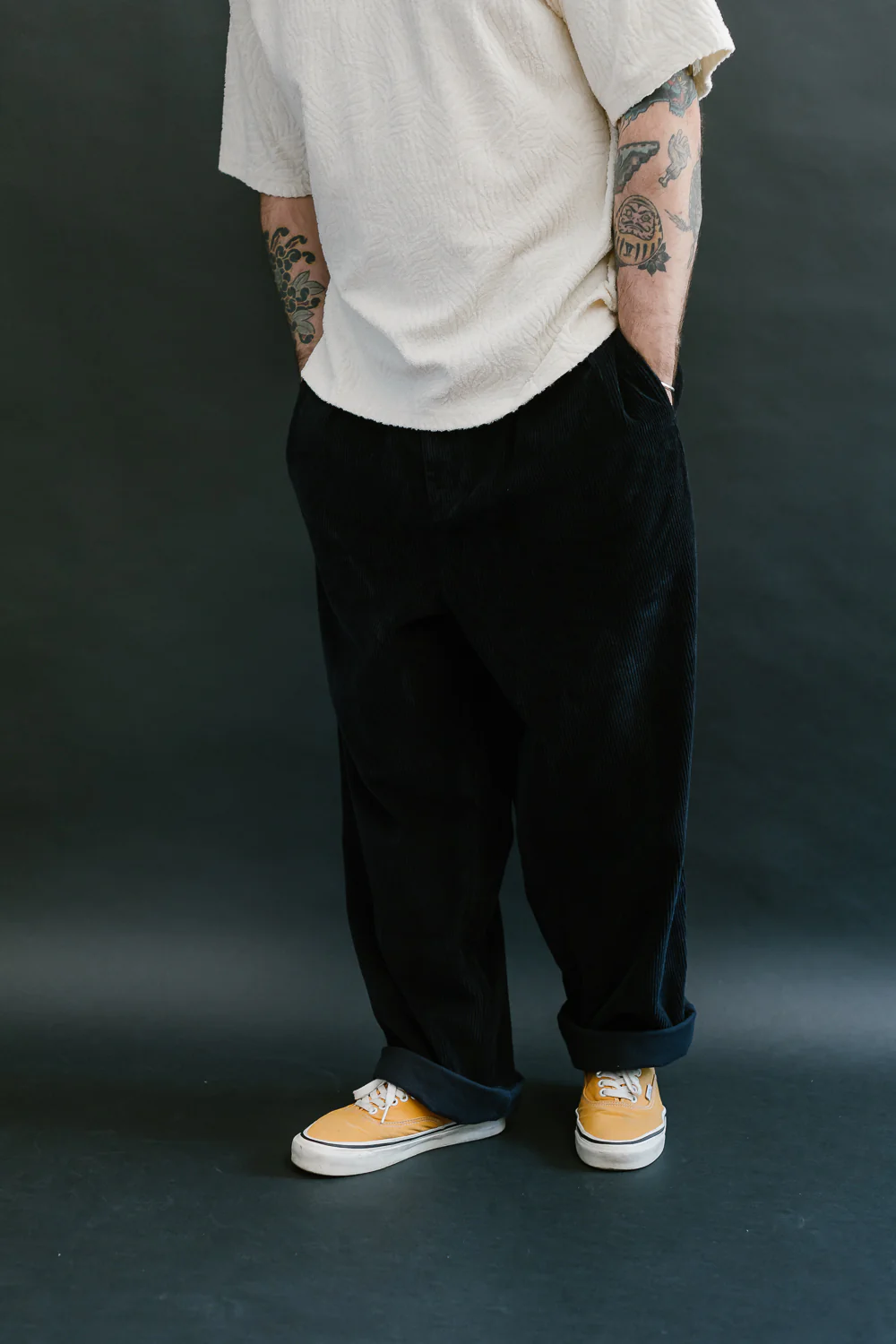 Officer Chino Corduroy - Navy - Image 12