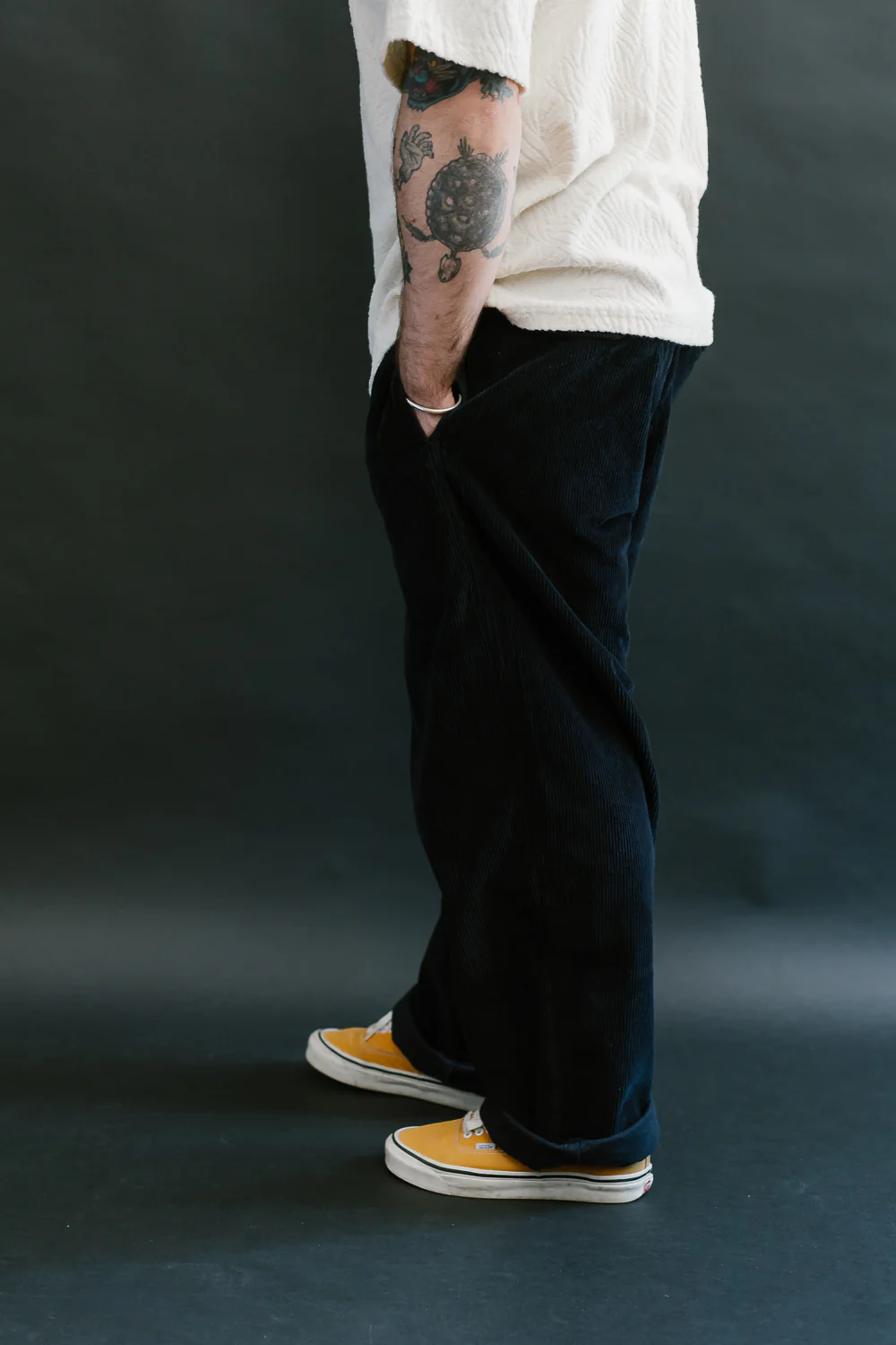 Officer Chino Corduroy - Navy - Image 13