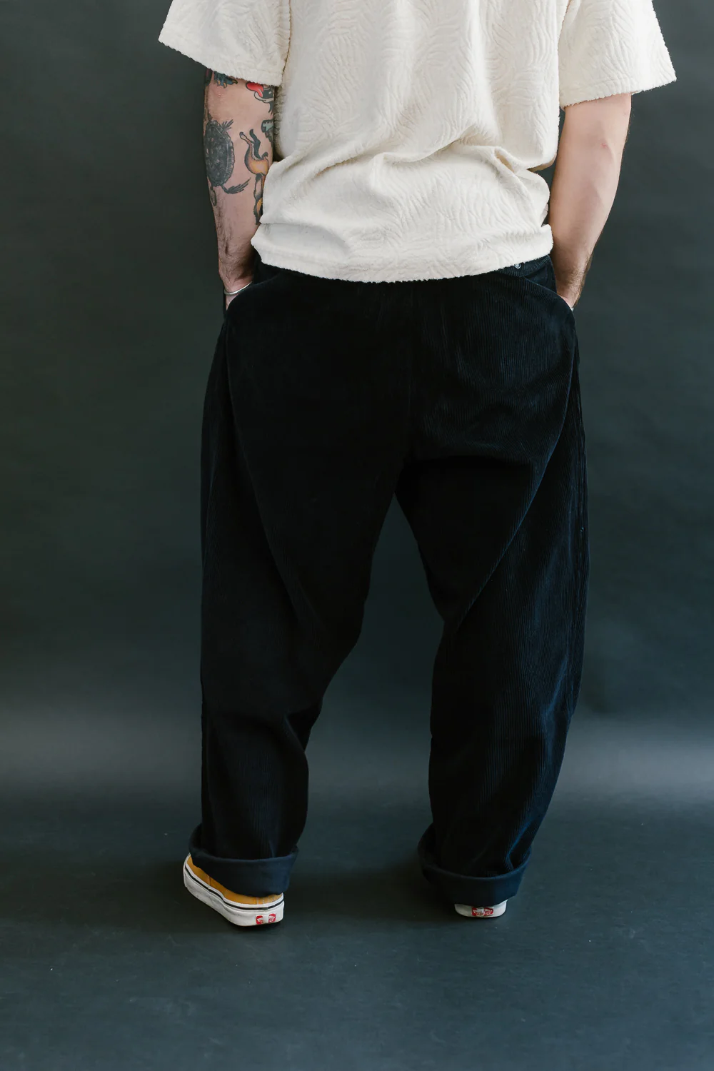Officer Chino Corduroy - Navy - Image 14