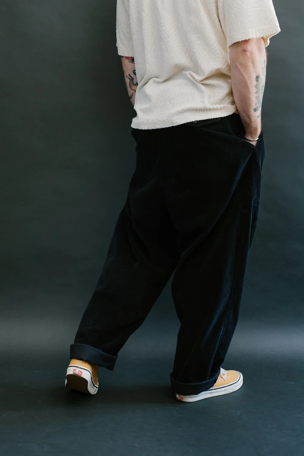 Officer Chino Corduroy - Navy - Image 15