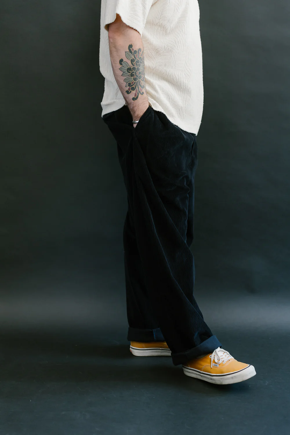 Officer Chino Corduroy - Navy - Image 16