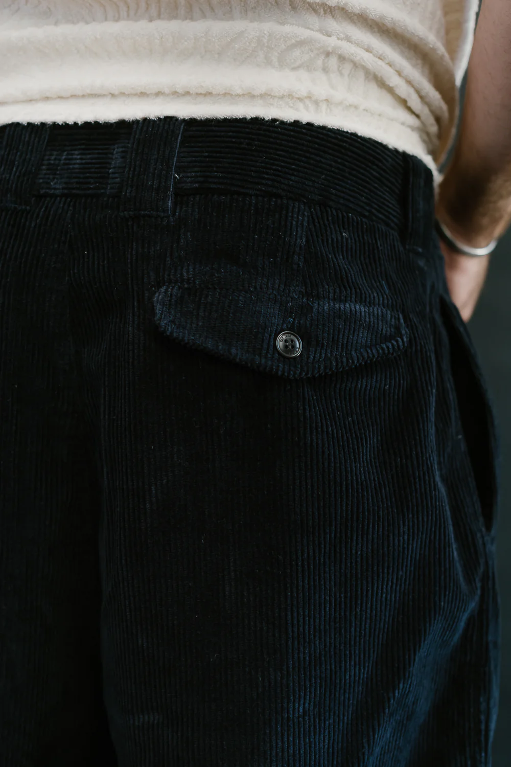 Officer Chino Corduroy - Navy - Image 20
