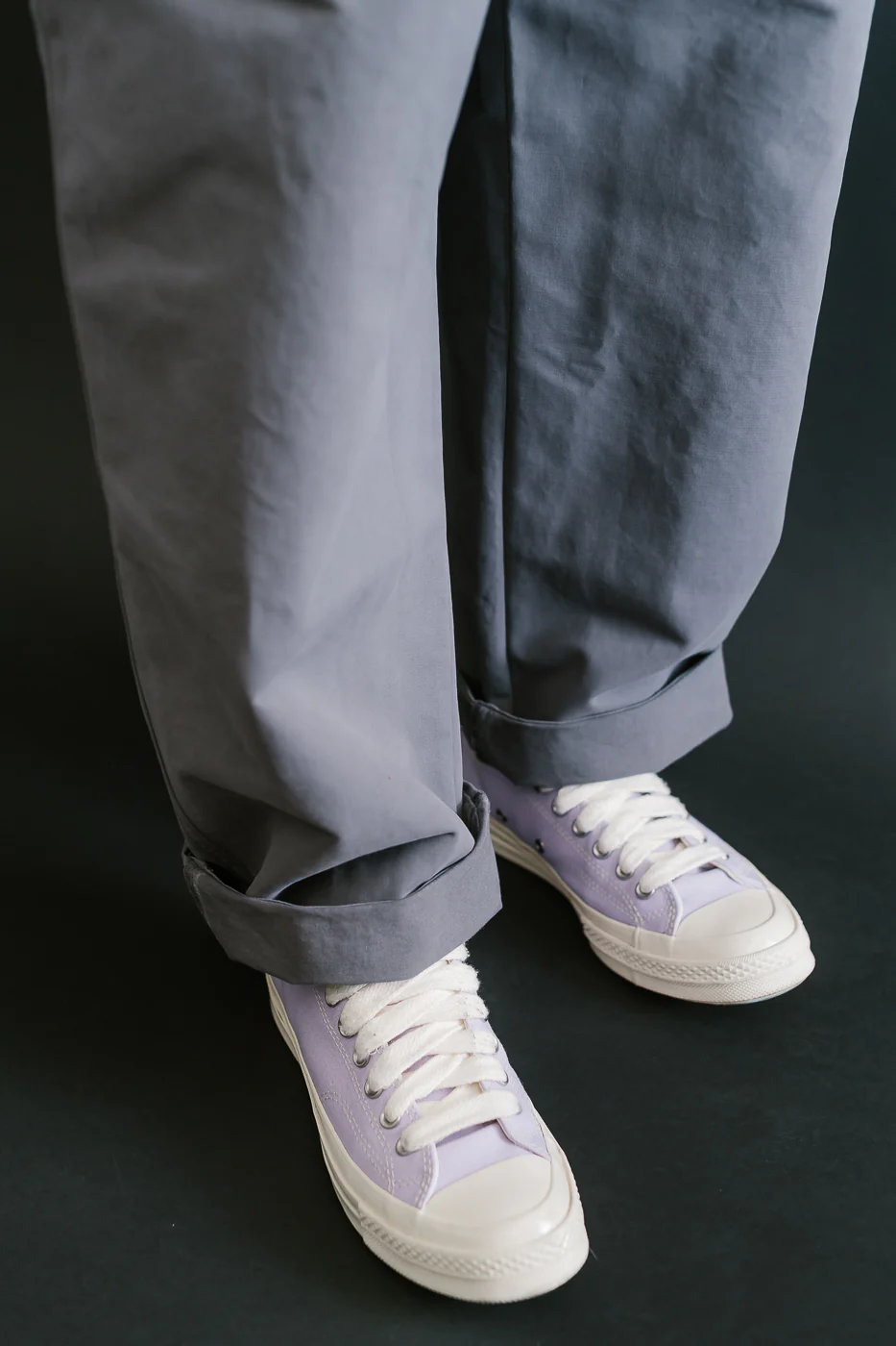 M-C-011 - Officer Chino Nebraska Cotton - Charcoal - Image 19