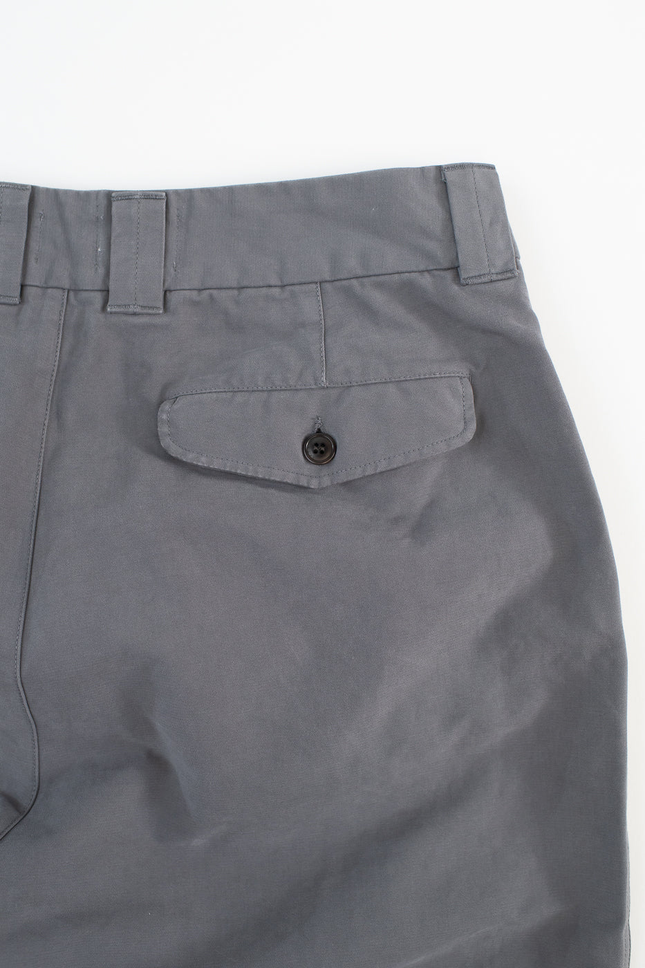 M-C-011 - Officer Chino Nebraska Cotton - Charcoal - Image 3