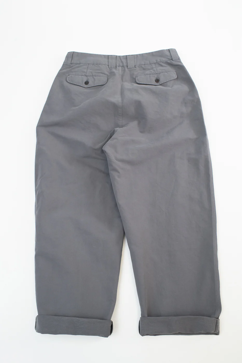 M-C-011 - Officer Chino Nebraska Cotton - Charcoal - Image 5