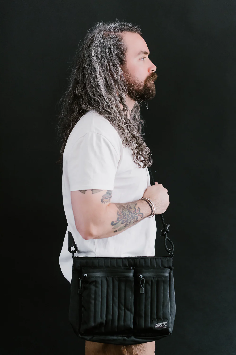OGL-ORI-MILLIE-BLK - Originale Tech Material Millie Bag - Black - Image 10