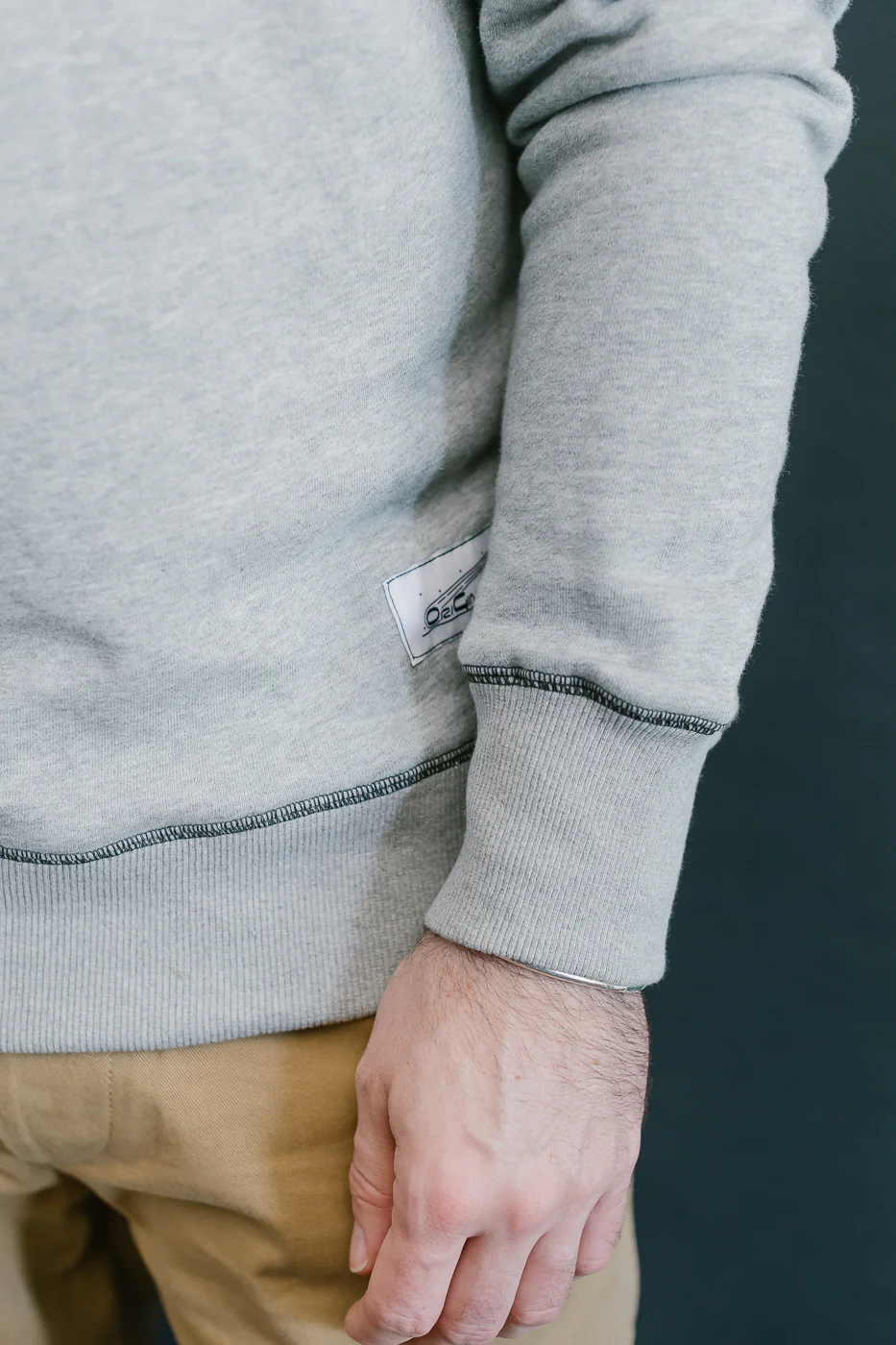 OGL-ORI-MILLIE-CROSOGL-LOT25-SWEAT-GRY - OGL Lot25 Sweater - Grey - Image 15