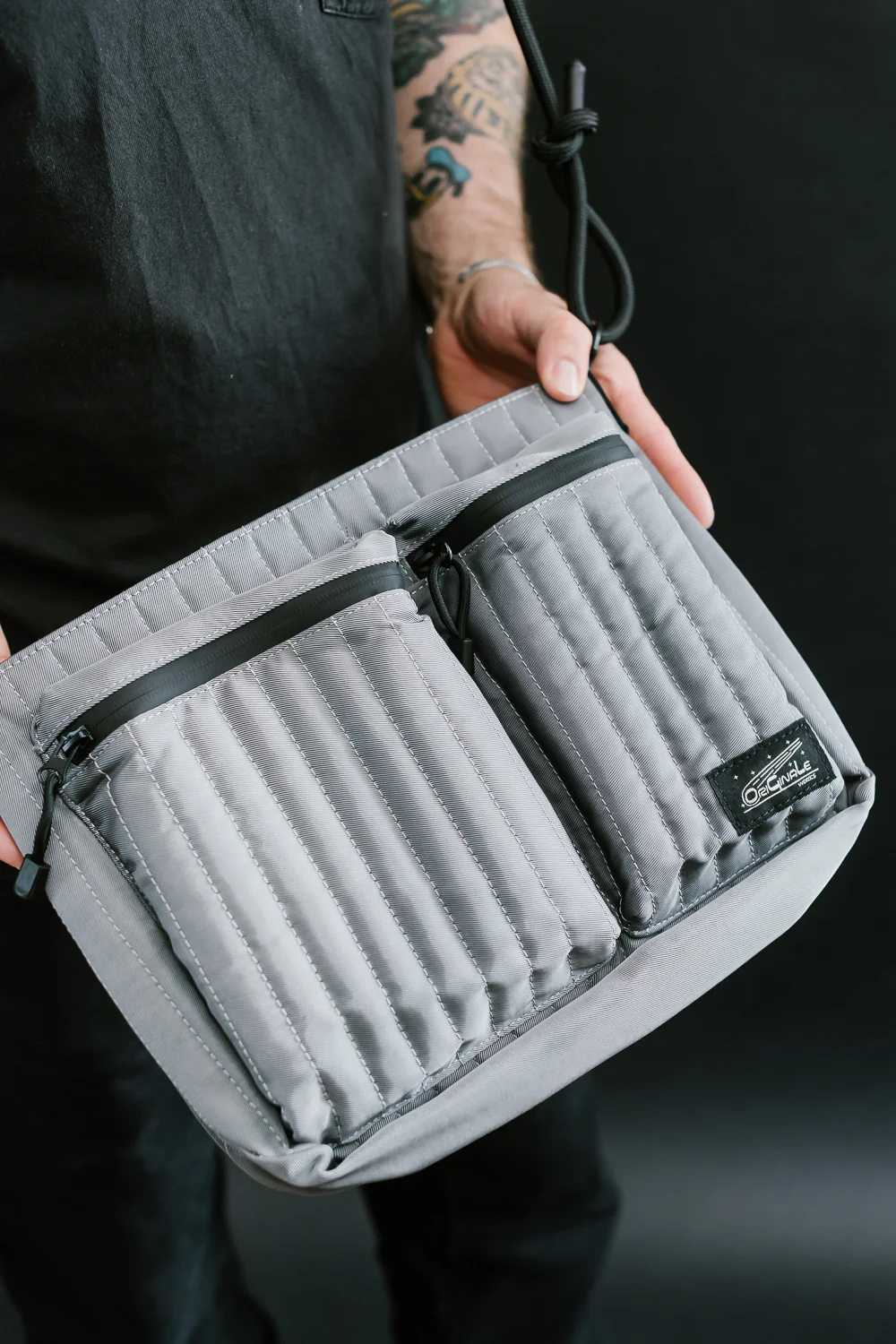 OGL-ORI-MILLIE-SIL - Originale Tech Material Millie Bag - Silver - Image 10