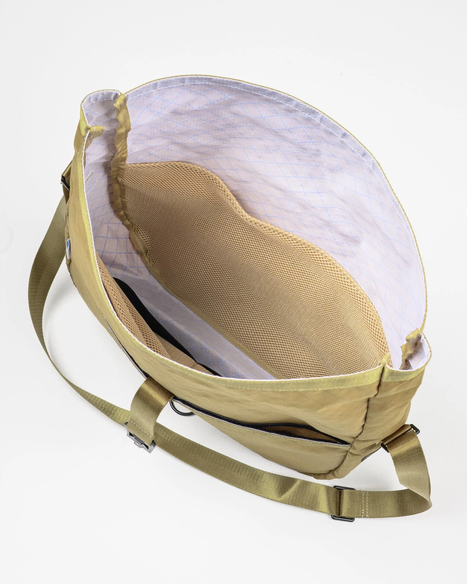 OGL-XTAC-HOBO-BLK - OGL XTAC Roll Top Hobo Bag - Golden Brown - Image 12