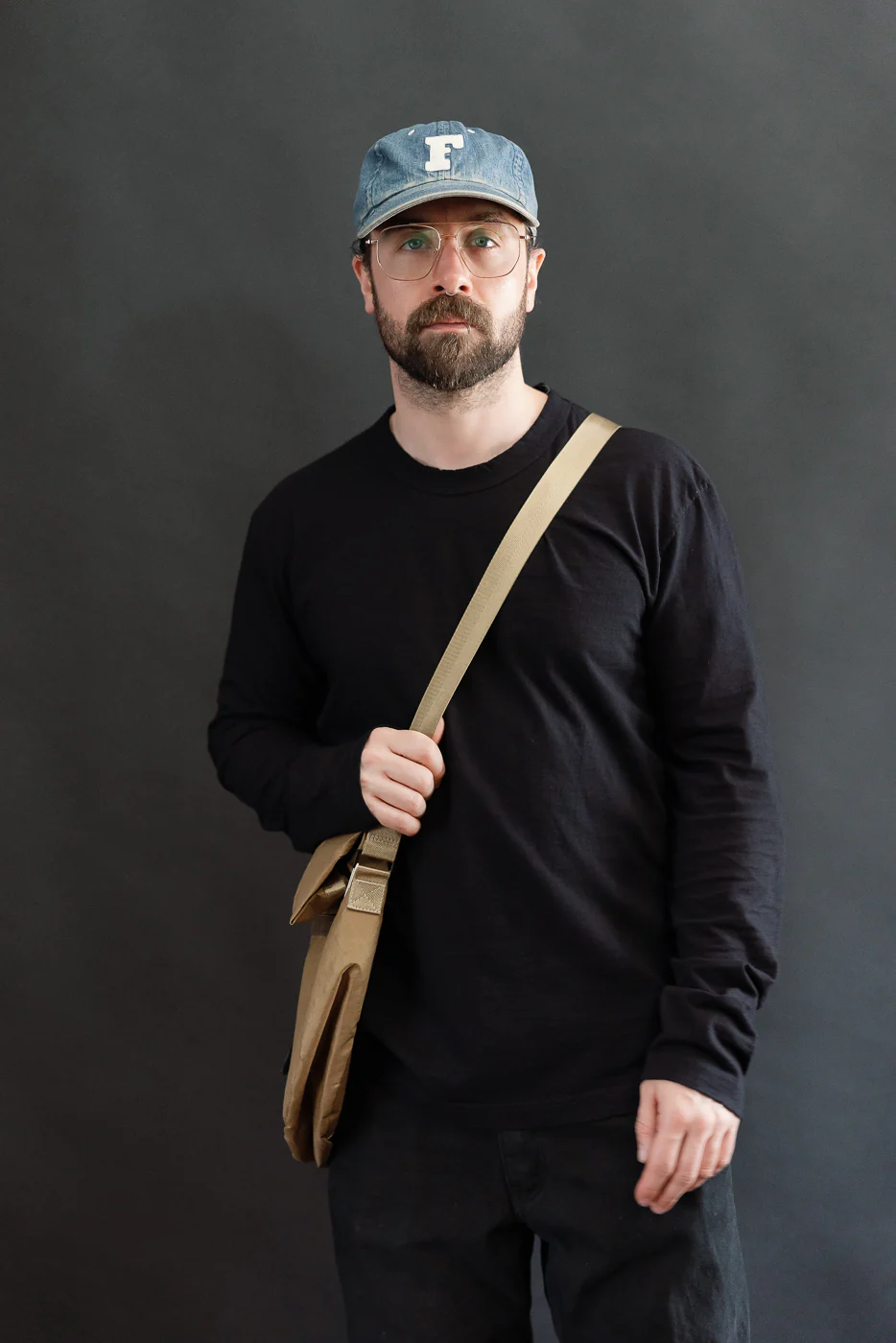 OGL-XTAC-HOBO-BLK - OGL XTAC Roll Top Hobo Bag - Golden Brown - Image 19