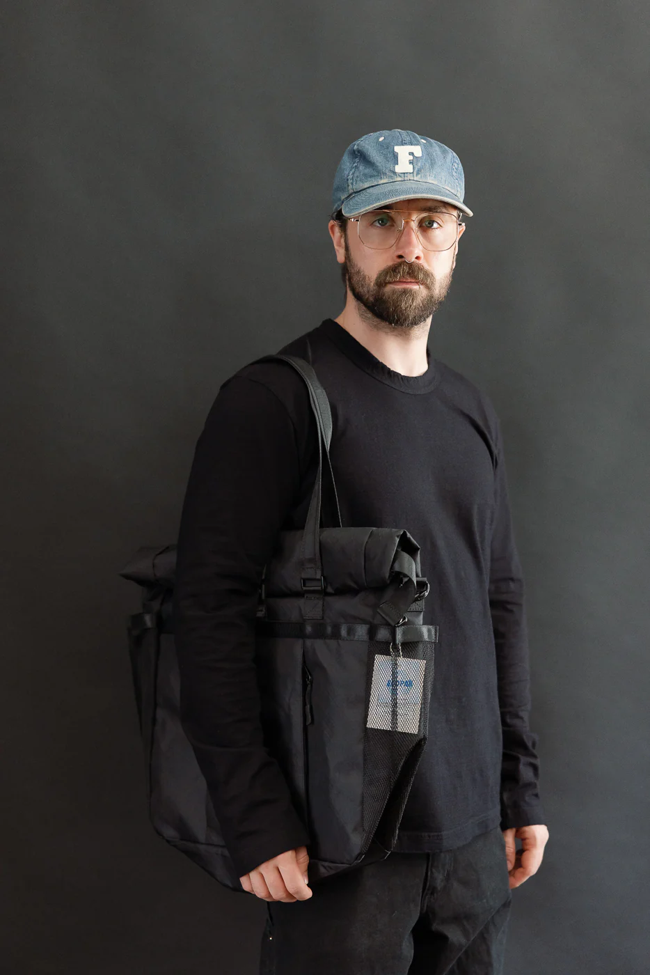 OGL-XTAC-TOTE-BLK - OGL XTAC Roll Top Tote Bag - Black - Image 19