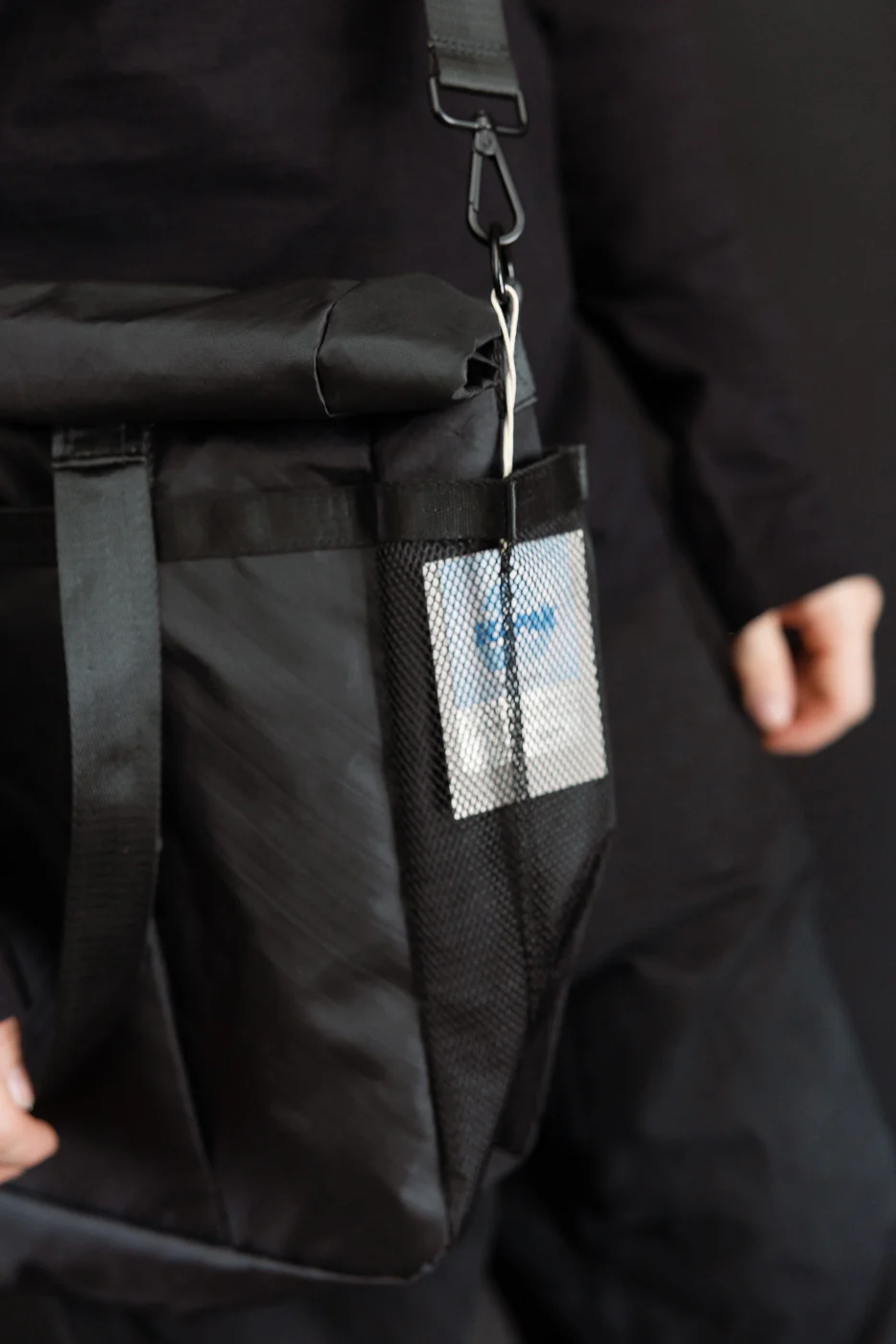 OGL-XTAC-TOTE-BLK - OGL XTAC Roll Top Tote Bag - Black - Image 29