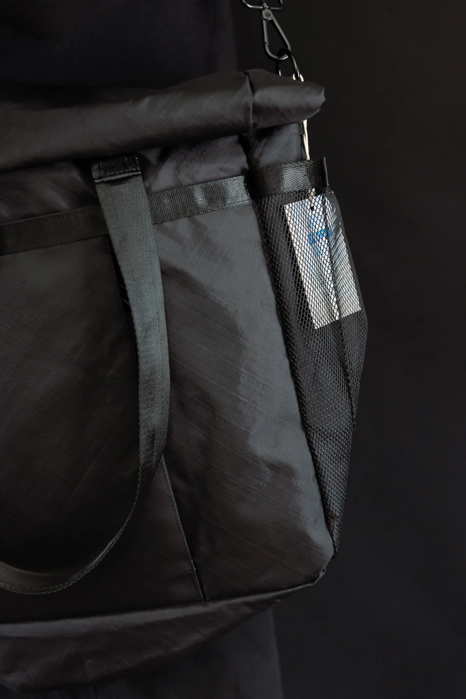 OGL-XTAC-TOTE-BLK - OGL XTAC Roll Top Tote Bag - Black - Image 31