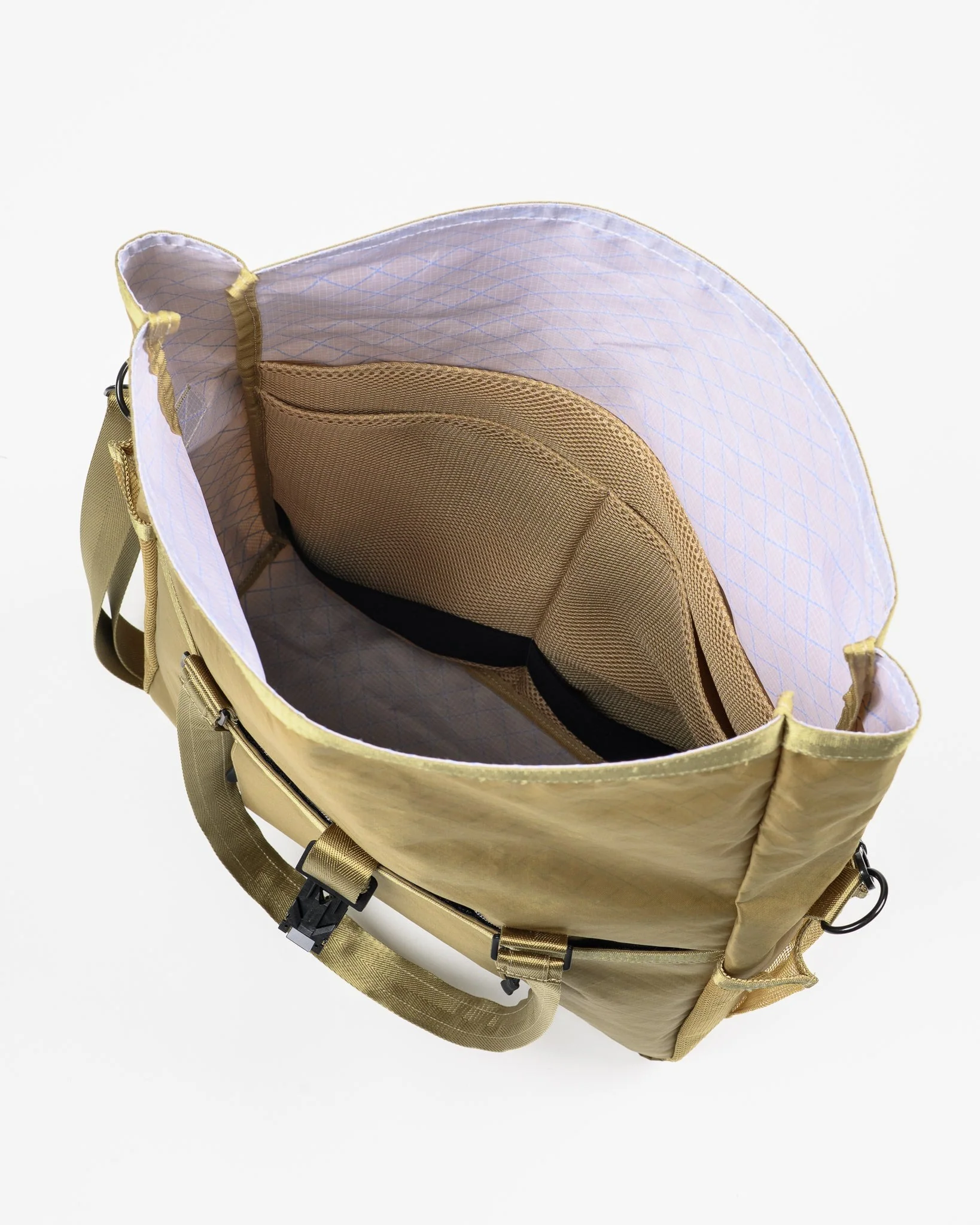OGL-XTAC-TOTE-BRN - OGL XTAC Roll Top Tote Bag - Golden Brown - Image 12
