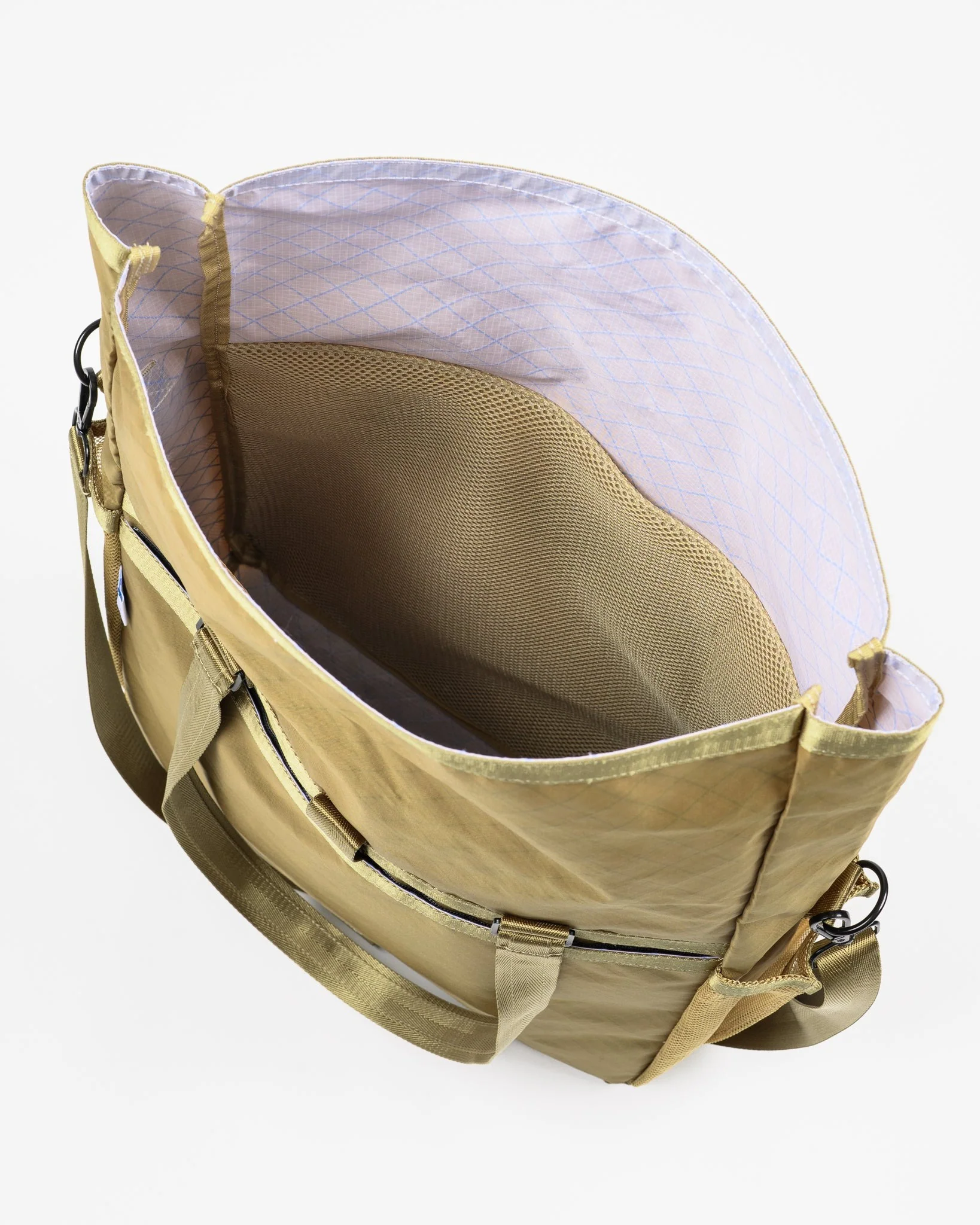 OGL-XTAC-TOTE-BRN - OGL XTAC Roll Top Tote Bag - Golden Brown - Image 13
