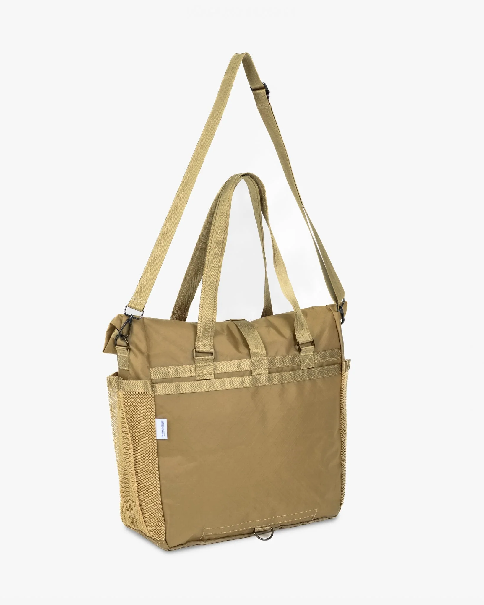 OGL-XTAC-TOTE-BRN - OGL XTAC Roll Top Tote Bag - Golden Brown - Image 14