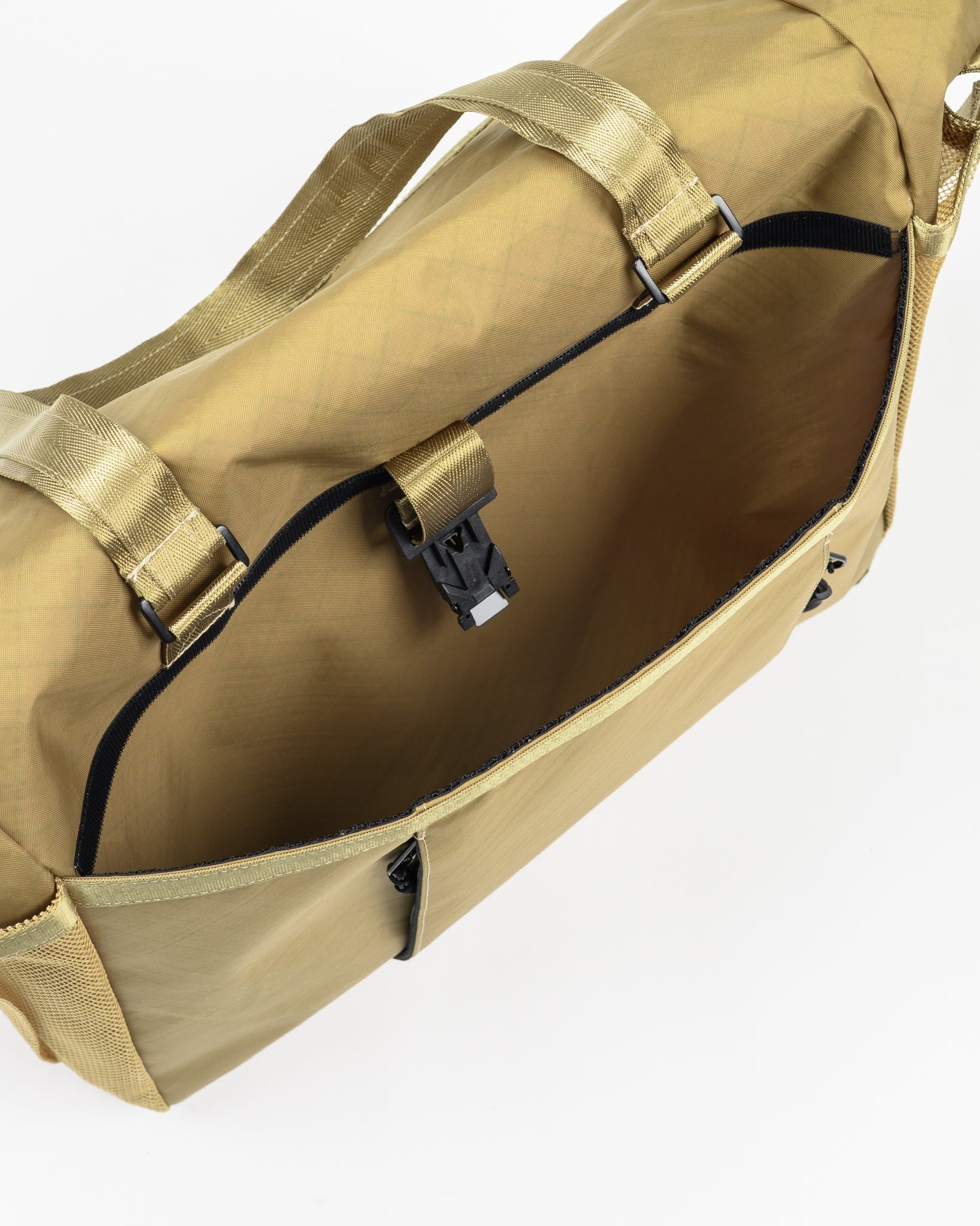 OGL-XTAC-TOTE-BRN - OGL XTAC Roll Top Tote Bag - Golden Brown - Image 2