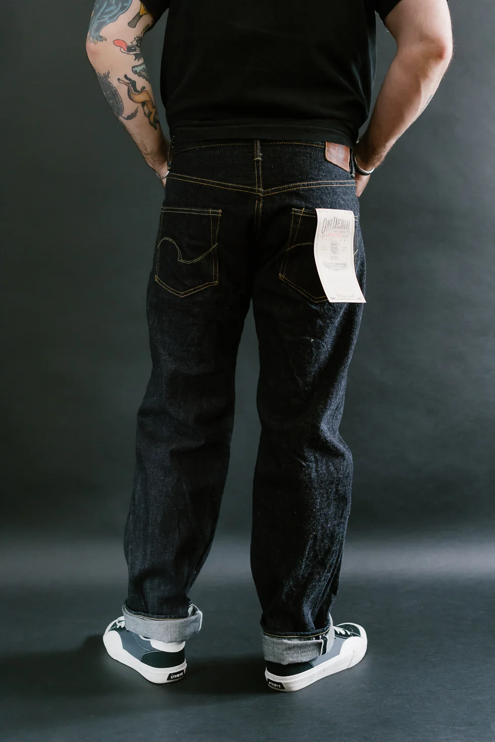 ONI-266 - 15oz "Low Tension" Selvedge Denim - Relax Straight Fit - Image 13