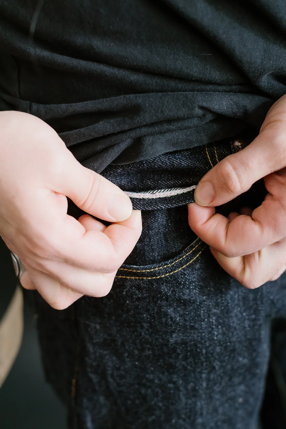 ONI-266 - 15oz "Low Tension" Selvedge Denim - Relax Straight Fit - Image 20
