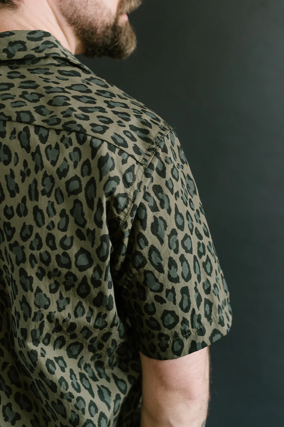 Oxford Shirt Cheetah Camo - Olive - Image 21