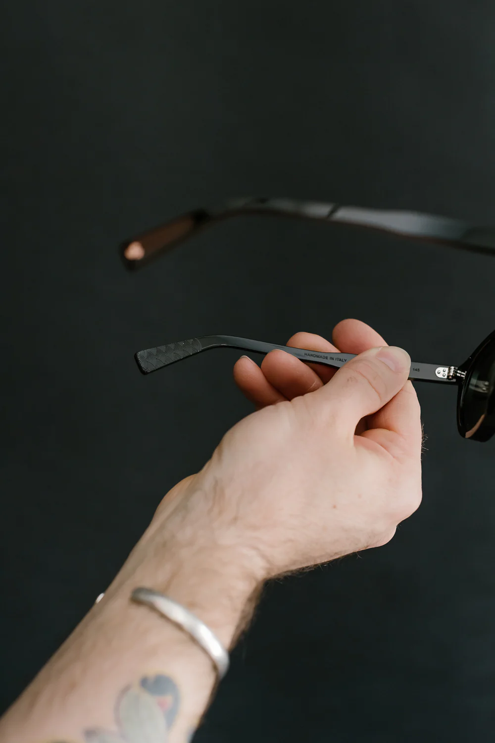 P3 Round - SP-01 Sunglasses - Black, Green - Image 24