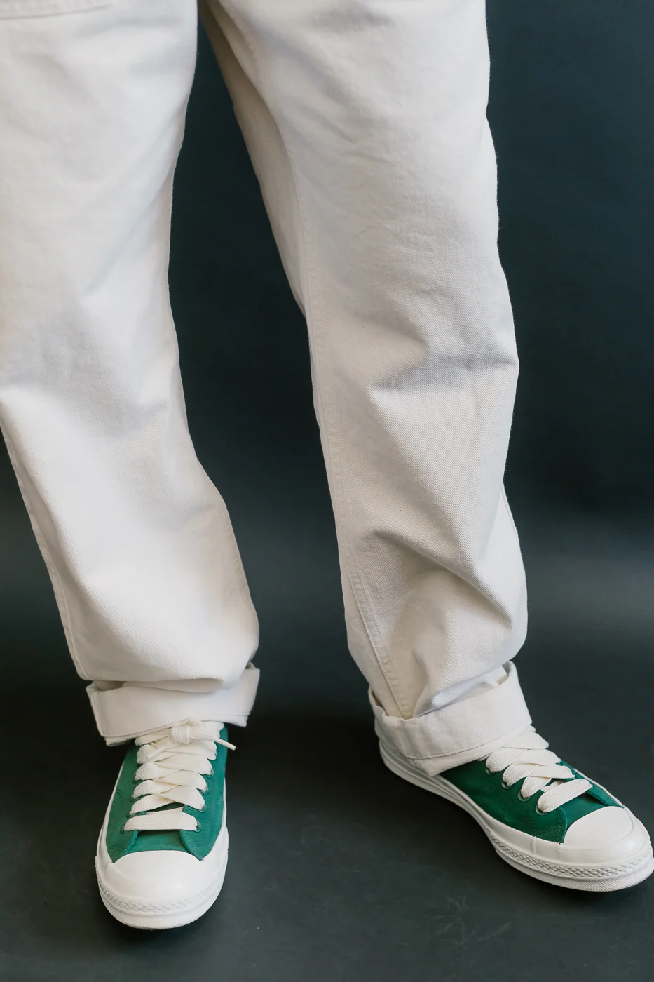 PANTS05.02 - Organic Cotton Broken Twill Drawstring Pants - Nature - Image 22