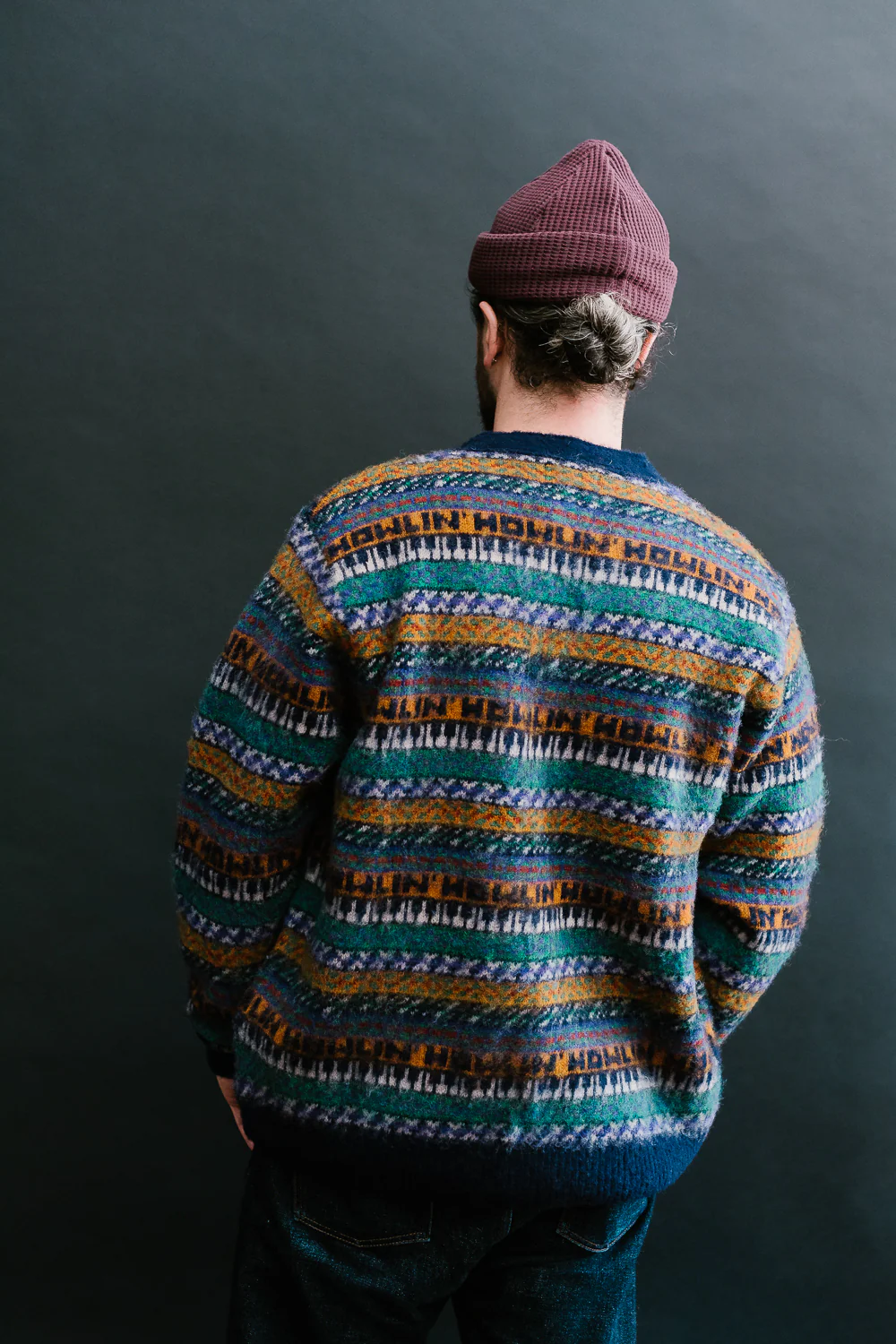 Piano World Cardigan - Orange Dreams - Image 14