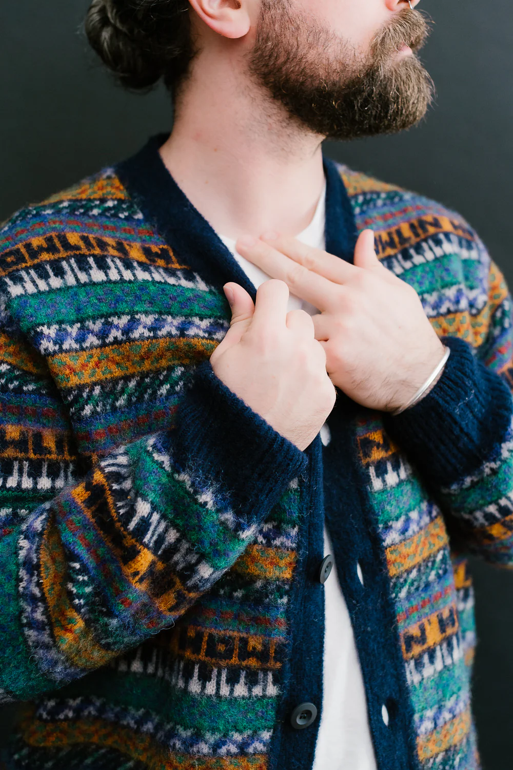 Piano World Cardigan - Orange Dreams - Image 23