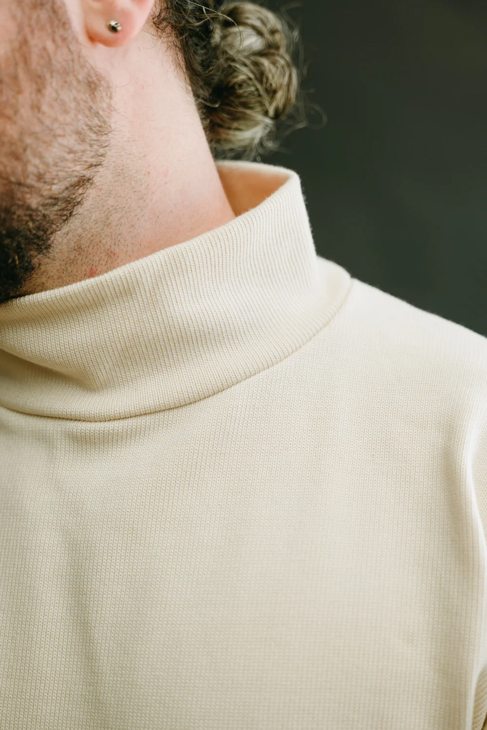 Pima Highneck Sweater - 04 Kinari - Image 13