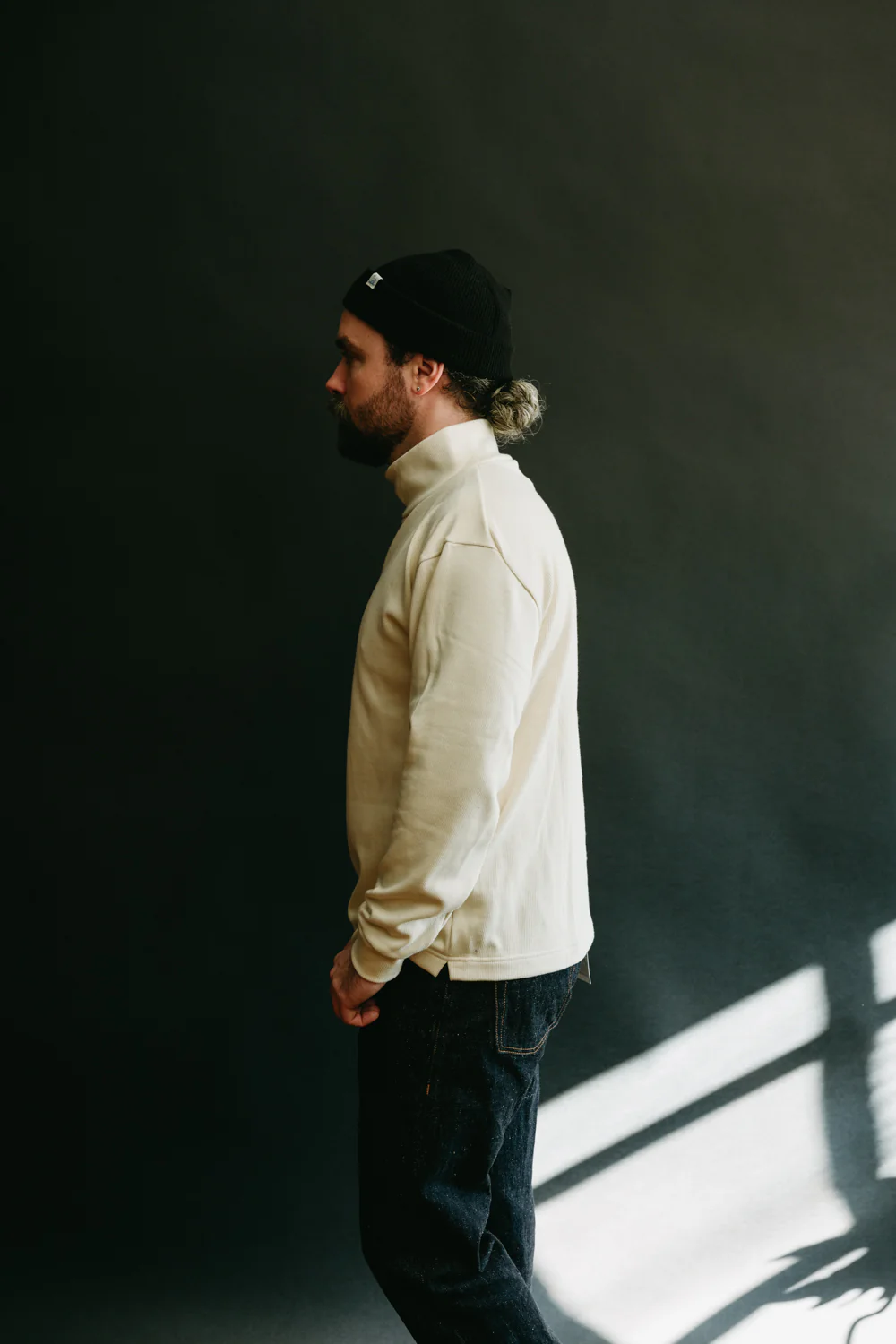 Pima Highneck Sweater - 04 Kinari - Image 7