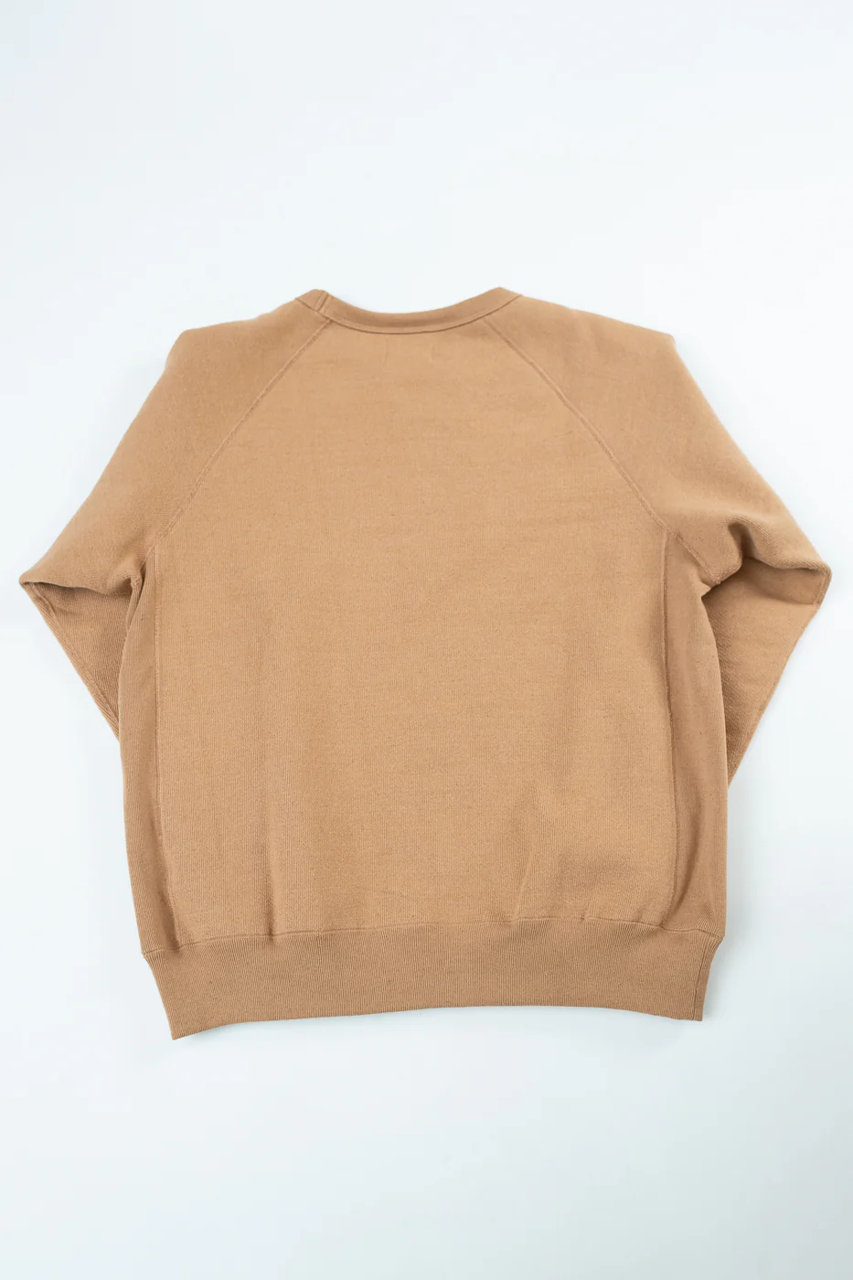 Pullover Crewneck - Double Heavyweight French Terry Foxfibre® - Coyote 80 - Image 4