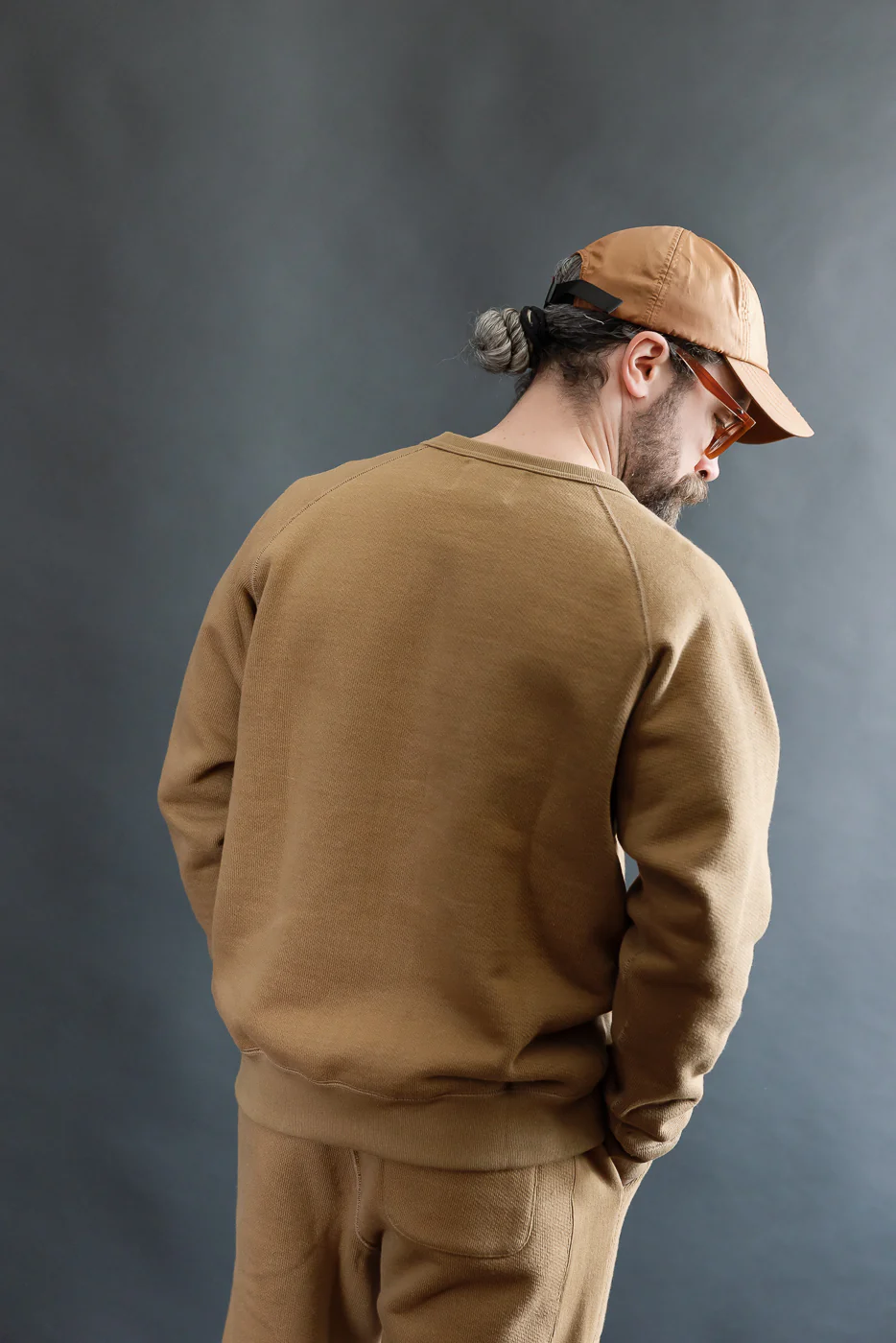 Pullover Crewneck - Double Heavyweight French Terry - Dune - Image 11