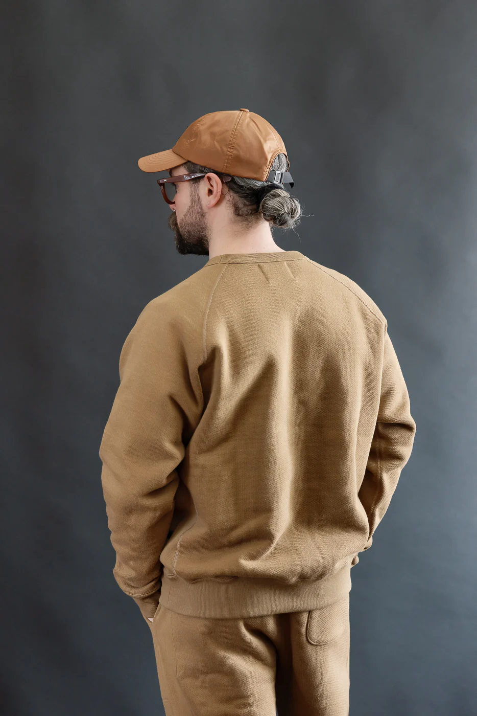 Pullover Crewneck - Double Heavyweight French Terry - Dune - Image 12