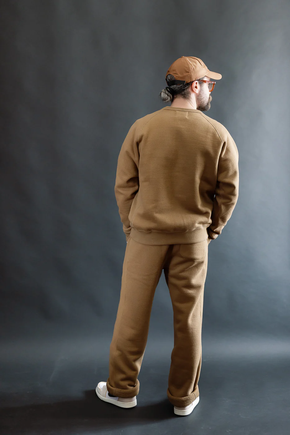Pullover Crewneck - Double Heavyweight French Terry - Dune - Image 7