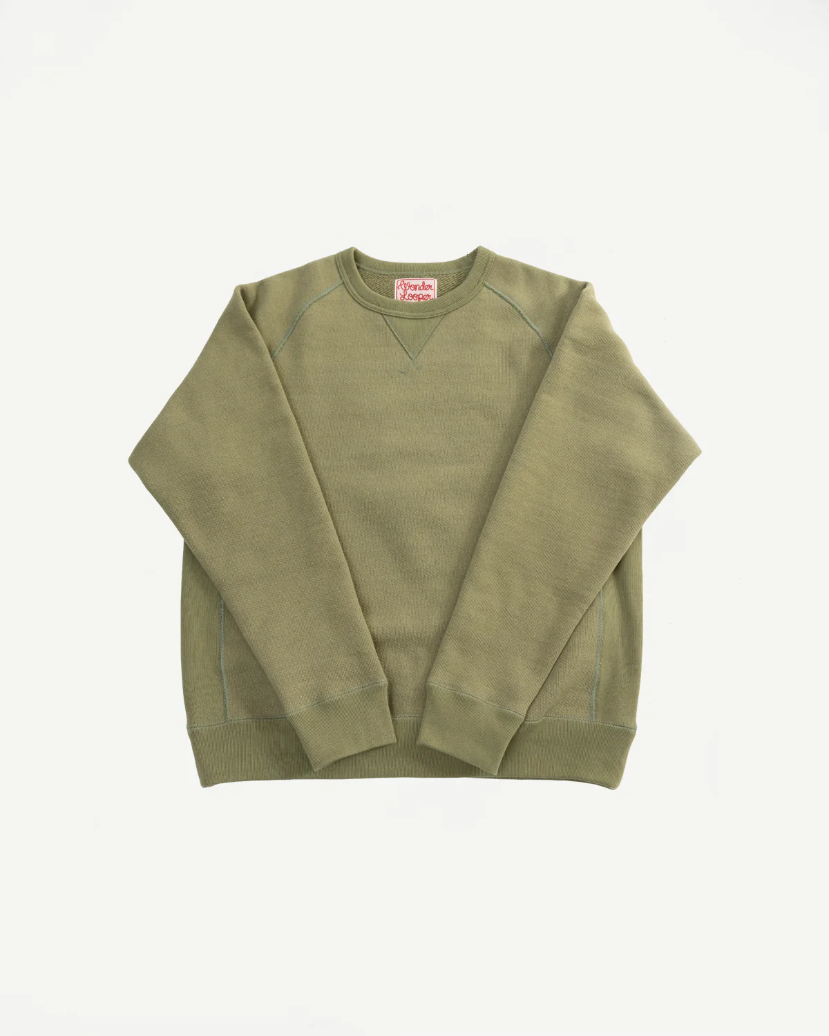 Pullover Crewneck - Double Heavyweight French Terry - Sage