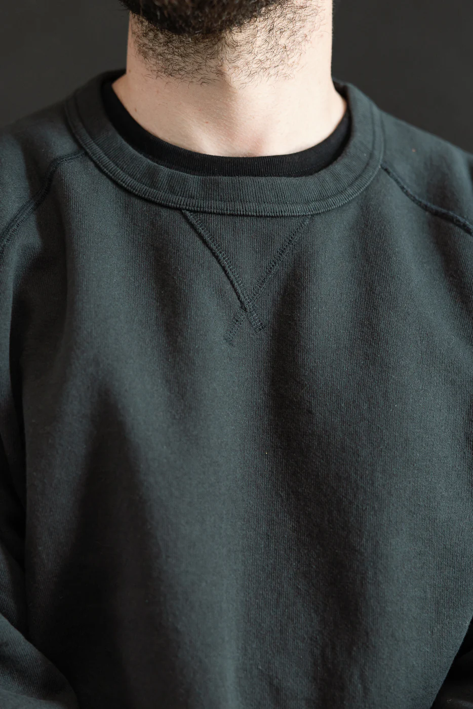 Pullover Crewneck - Super Looper French Terry - Sumi - Image 15