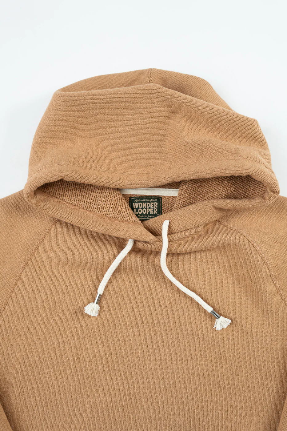 Pullover Hoodie - Double Heavyweight French Terry Foxfibre® - Coyote 80 - Image 2