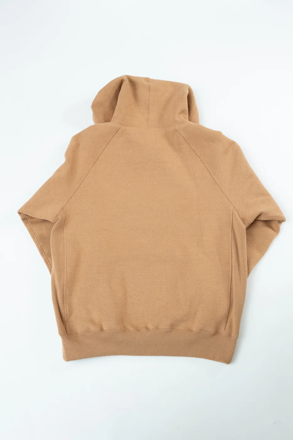 Pullover Hoodie - Double Heavyweight French Terry Foxfibre® - Coyote 80 - Image 4