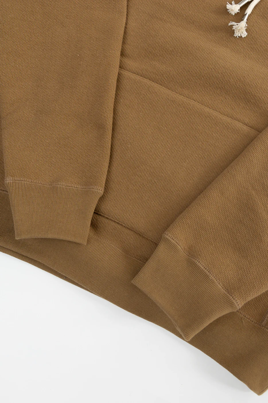 Pullover Hoodie - Double Heavyweight French Terry - Dune - Image 3