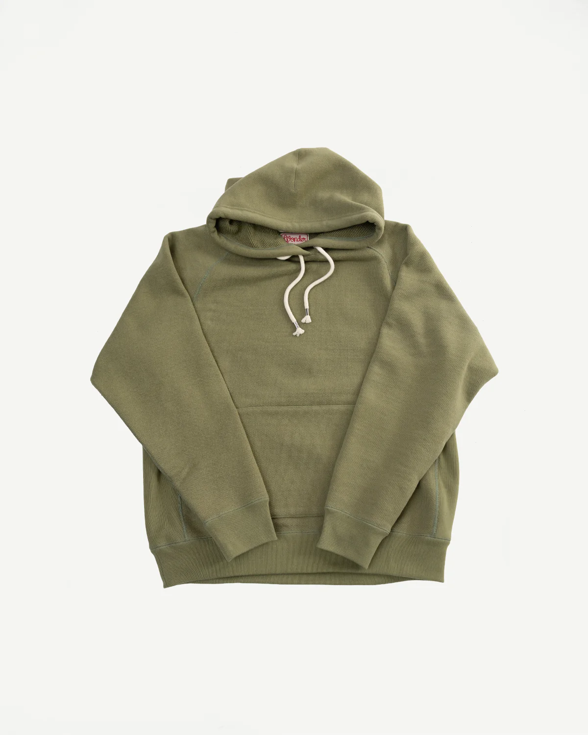 Pullover Hoodie - Double Heavyweight French Terry - Sage