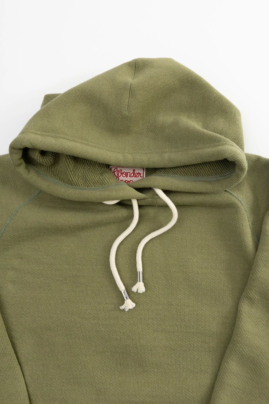 Pullover Hoodie - Double Heavyweight French Terry - Sage - Image 2