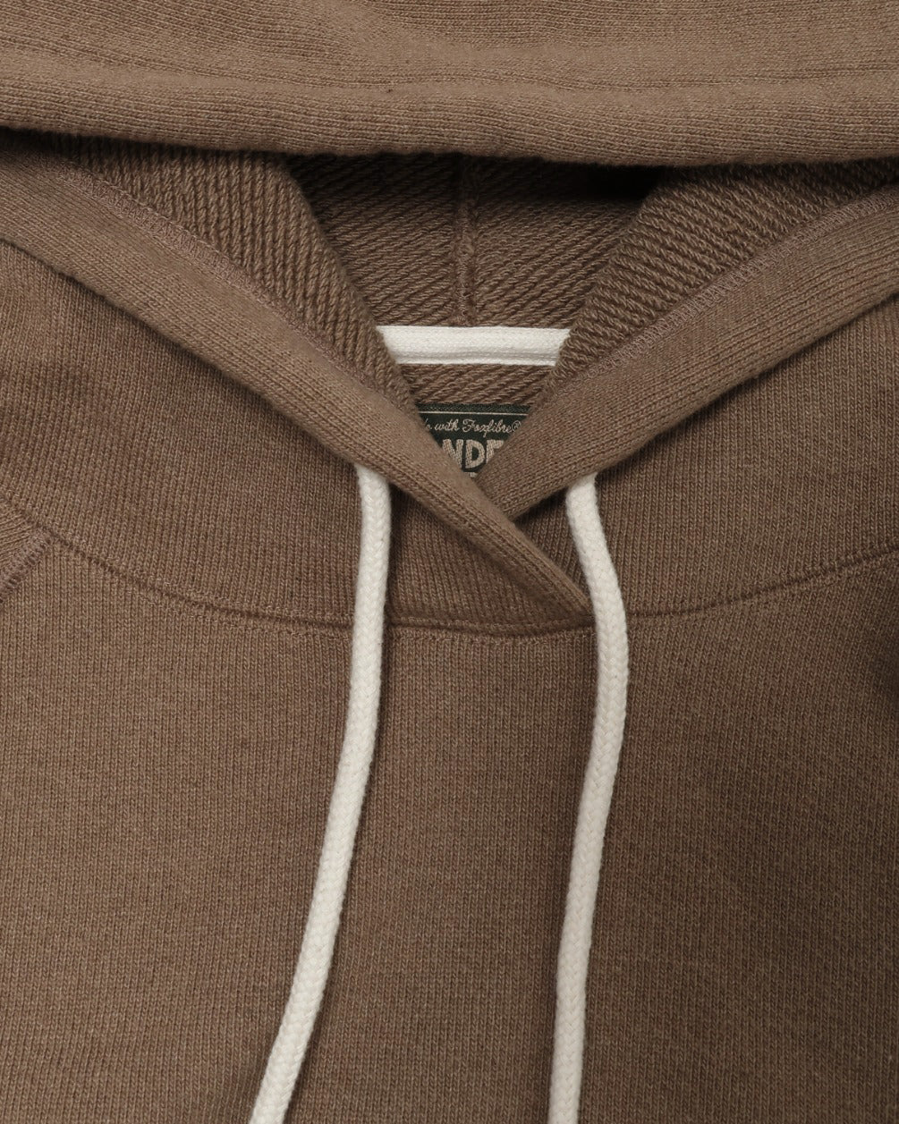 Pullover Hoodie - Iron Mordant Double Heavyweight French Terry Foxfibre® - Coyote 80 - Image 3